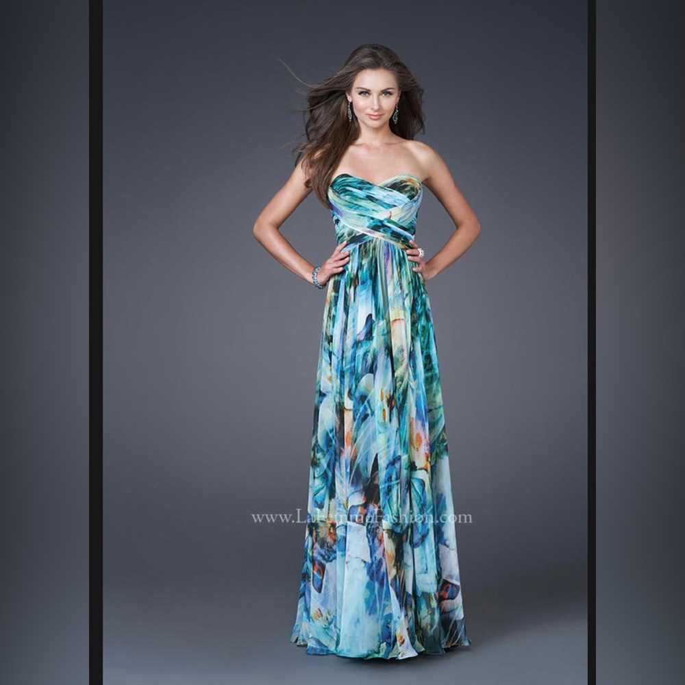 Le Femme maxi dress